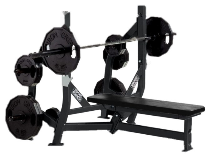 Olympic Bench Weight Storage