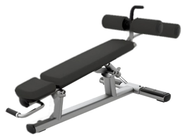 LF Adjustable Decline Abdominal Crunch